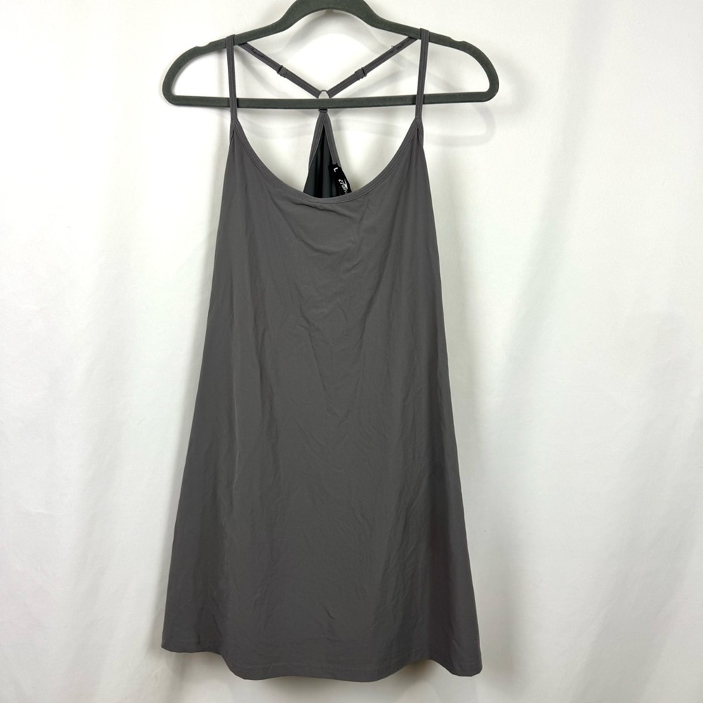 Crane Women's Athletic Dress Size L Color Gray Built in Shorts Outdoors Sports